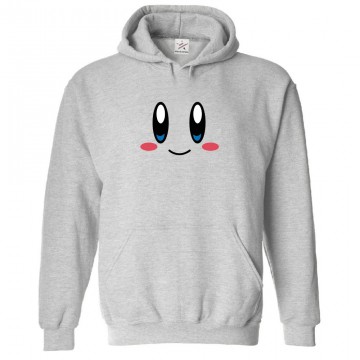 Kirby Cute Classic Unisex Kids and Adults Pullover Hoodie for Video Game Lovers Kirby Cute Classic Unisex Kids and Adults Pullover Hoodie for Video Game Lovers